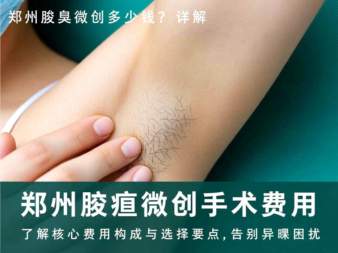 郑州腋臭微创多少钱?详解郑州腋臭微创手术费用
了解核心费用构成与选择要点,告别异味困扰 郑州腋臭微创多少钱?详解郑州腋臭微创手术费用
了解核心费用构成与选择要点,告别异味困扰