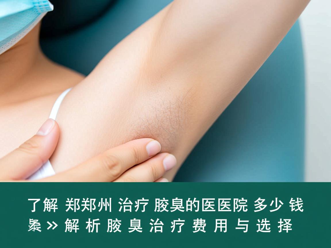 了解郑州治疗腋臭的医院多少钱,解析腋臭治疗费用与选择 了解郑州治疗腋臭的医院多少钱,解析腋臭治疗费用与选择