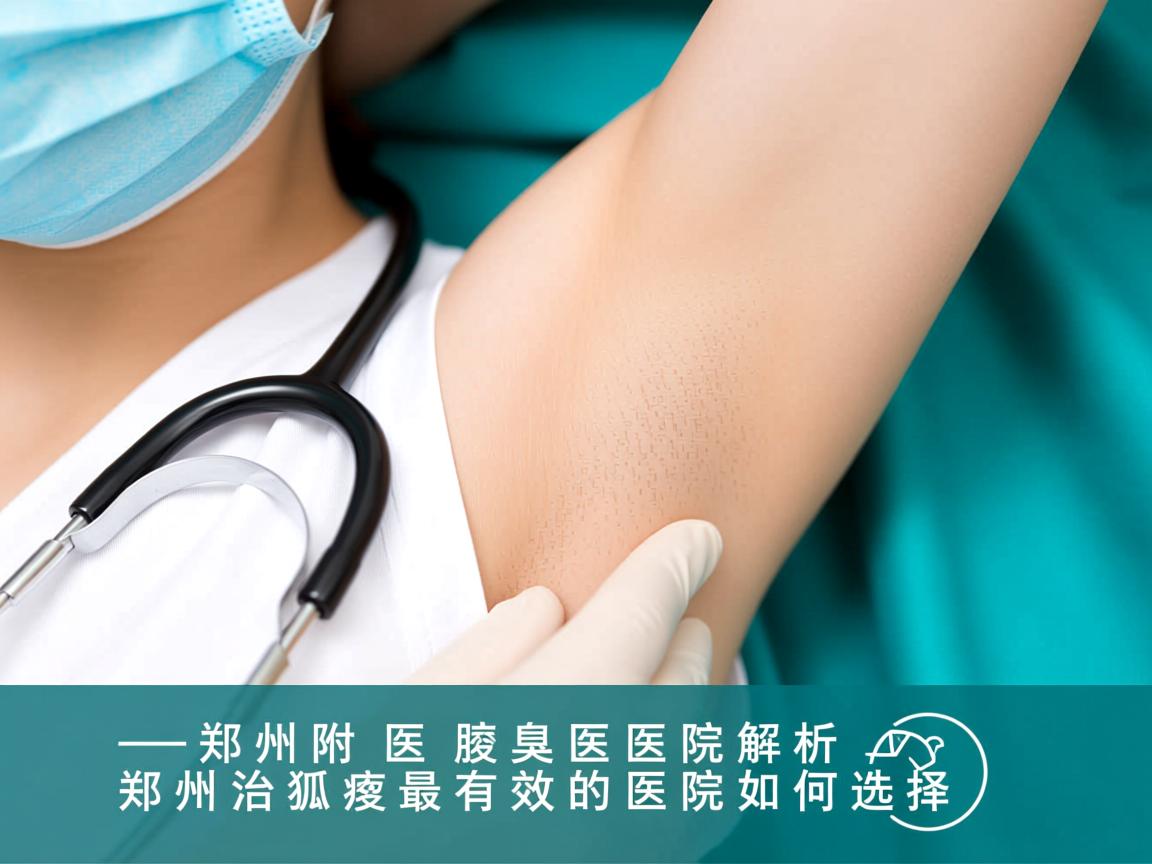郑州附医腋臭医院解析，郑州治狐臭最有效的医院如何选择