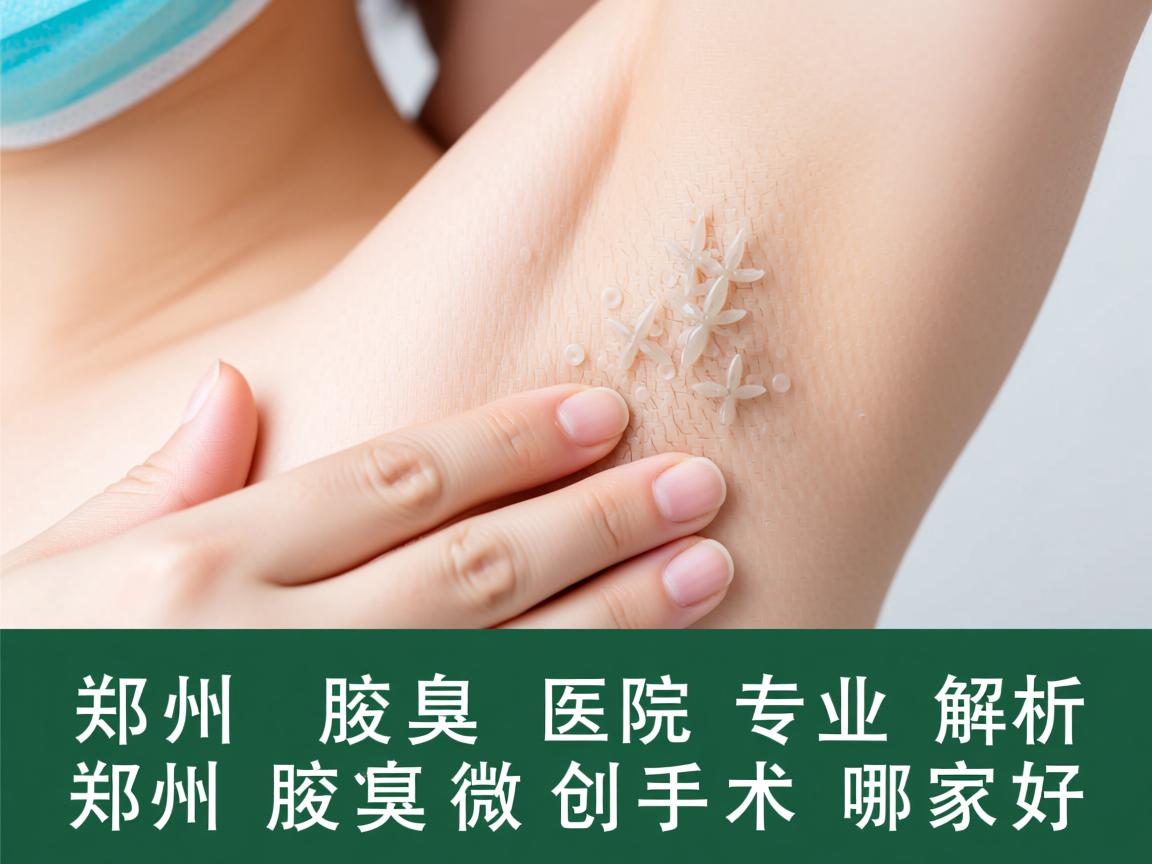 郑州腋臭医院专业解析，郑州腋臭微创手术哪家好