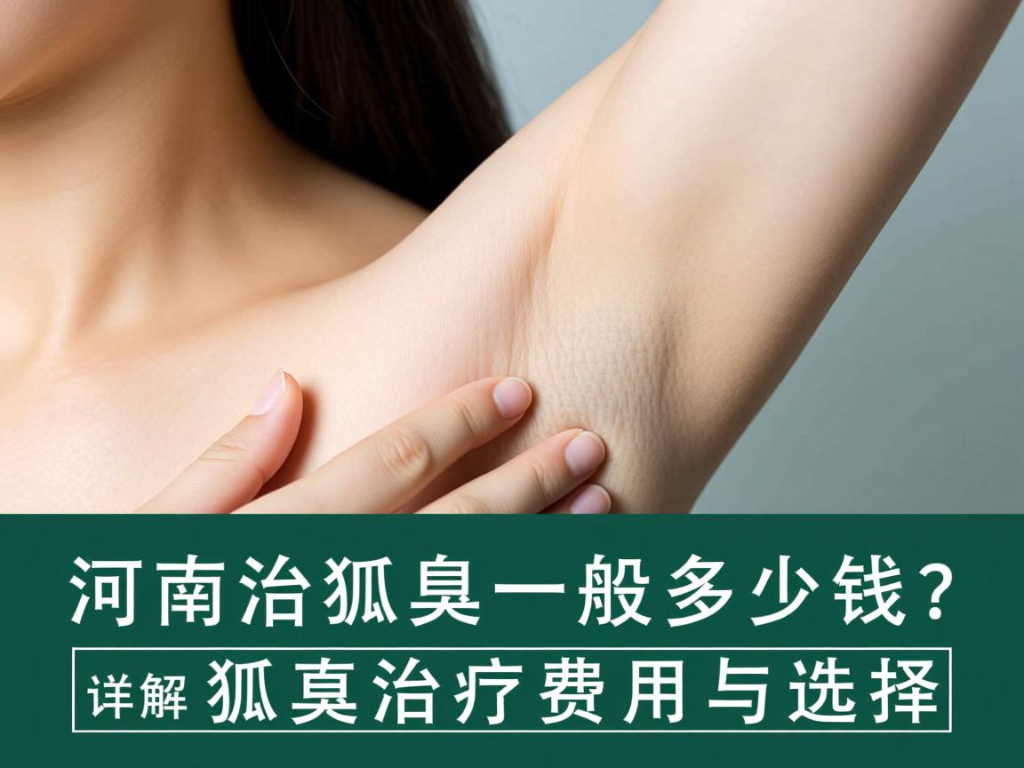 河南治狐臭一般多少钱?详解狐臭治疗费用与选择 河南治狐臭一般多少钱?详解狐臭治疗费用与选择