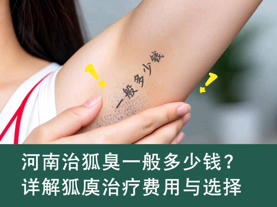 河南治狐臭一般多少钱?详解狐臭治疗费用与选择 河南治狐臭一般多少钱?详解狐臭治疗费用与选择