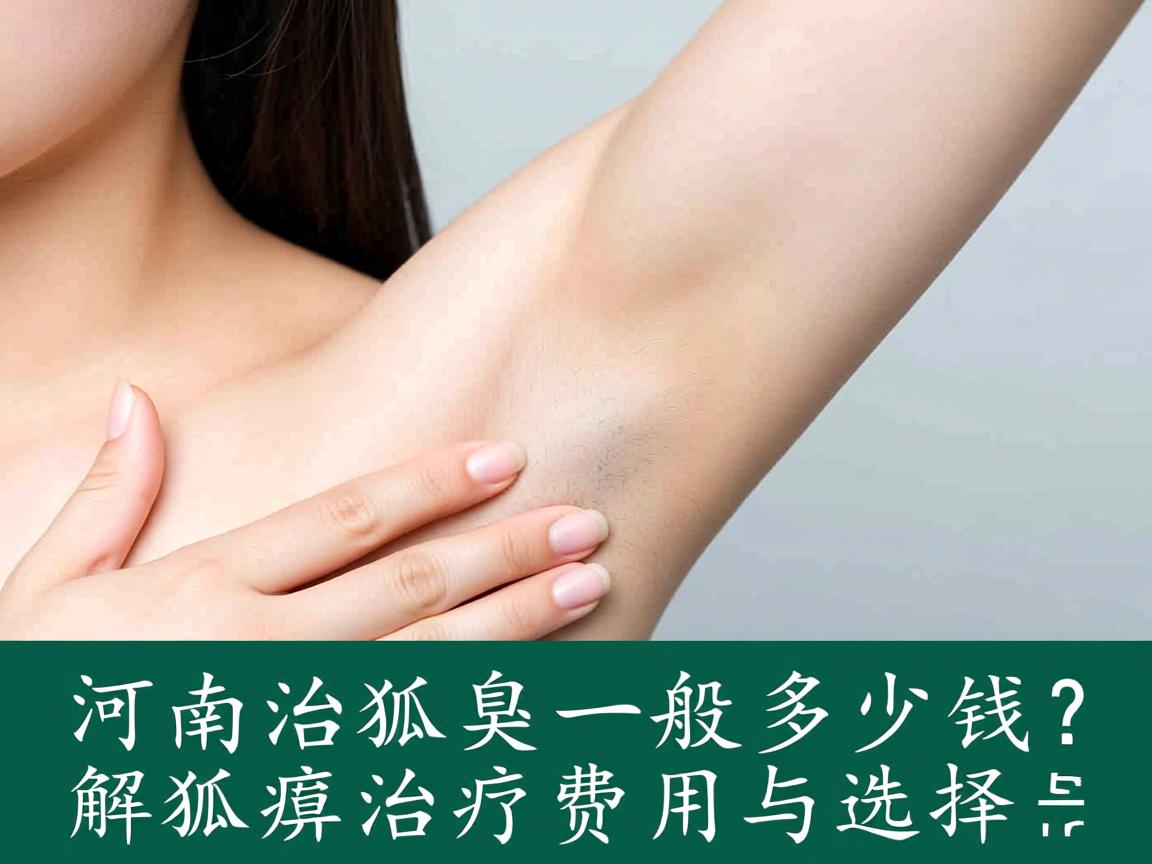 河南治狐臭一般多少钱?详解狐臭治疗费用与选择 河南治狐臭一般多少钱?详解狐臭治疗费用与选择