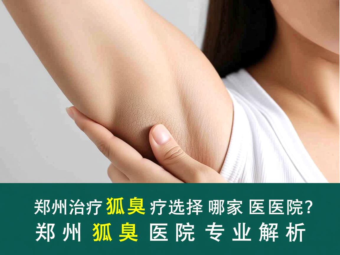 郑州治疗狐臭选择哪家医院？郑州狐臭医院专业解析