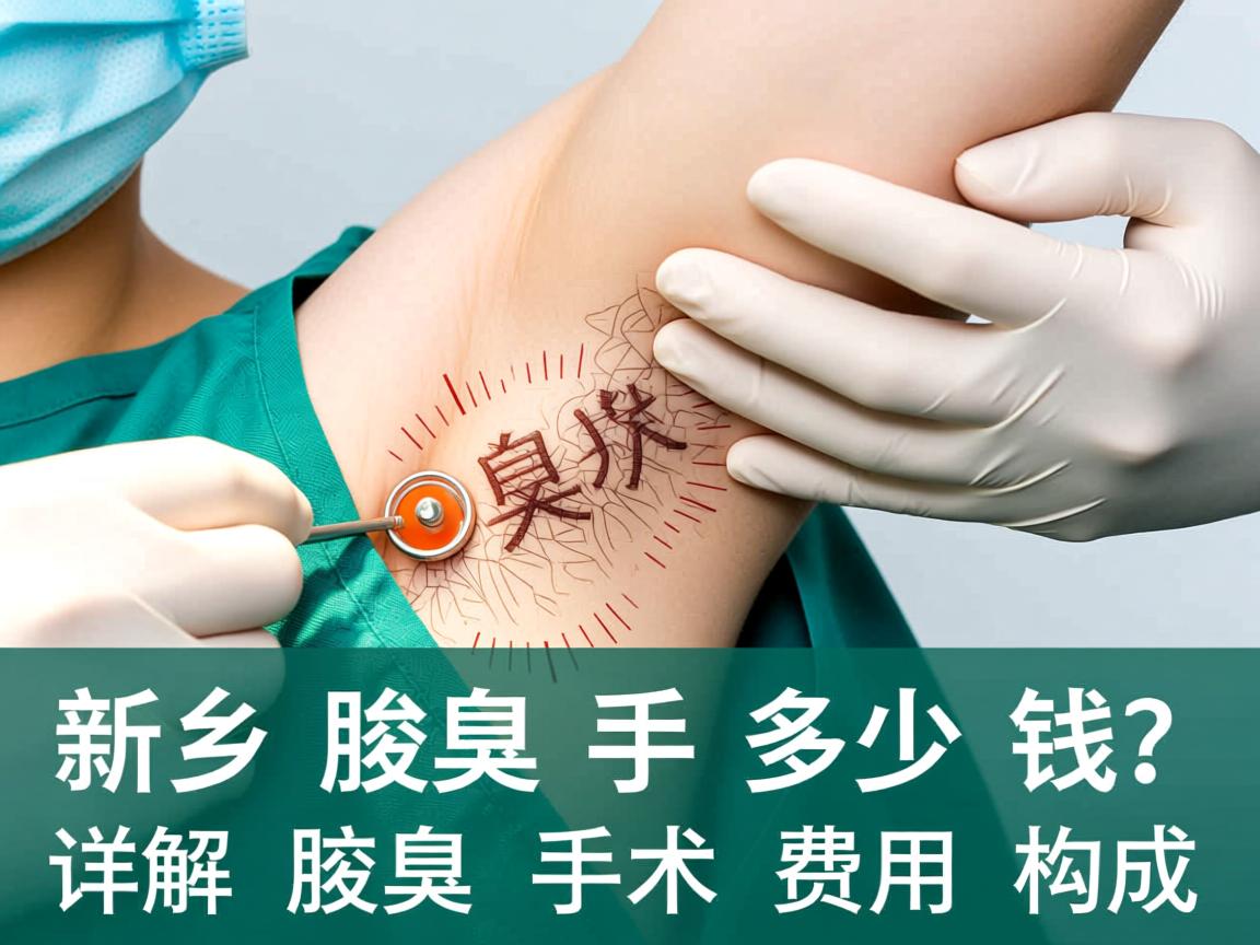 新乡腋臭手术多少钱?详解新乡腋臭手术费用构成 新乡腋臭手术多少钱?详解新乡腋臭手术费用构成