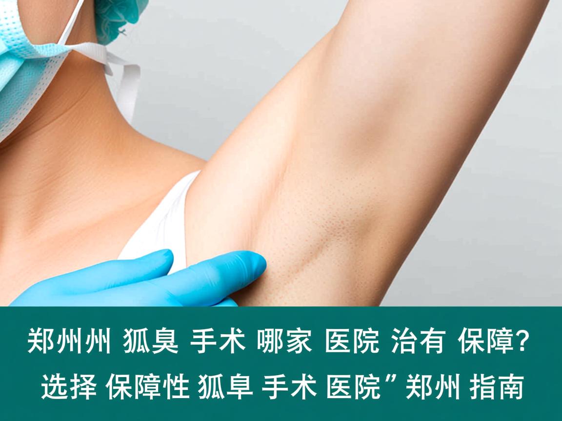 郑州狐臭手术哪家医院治有保障?选择保障性狐臭手术医院的郑州指南 郑州狐臭手术哪家医院治有保障?选择保障性狐臭手术医院的郑州指南