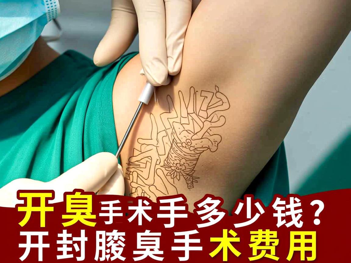 开封腋臭手术多少钱？详解开封腋臭手术费用