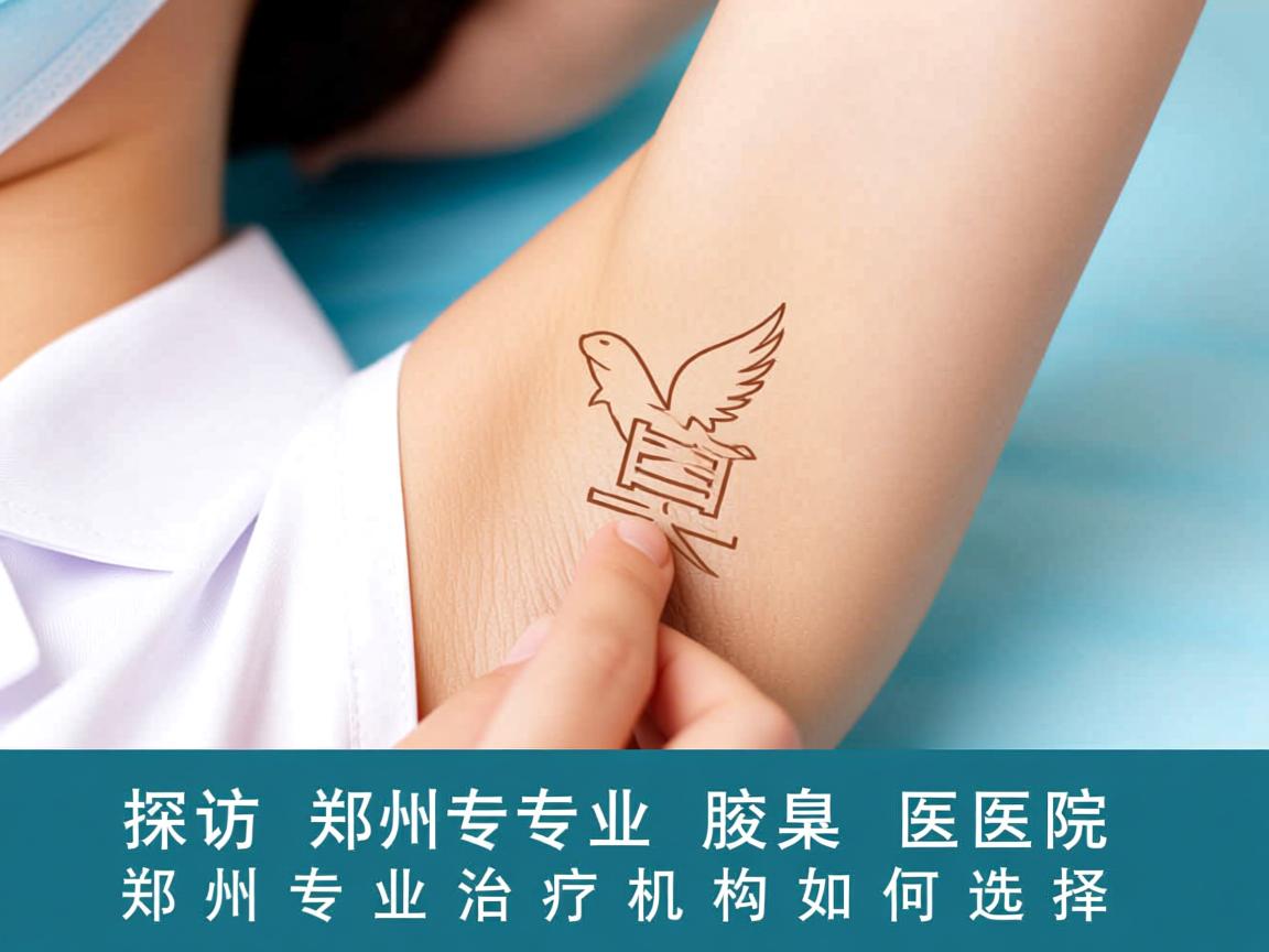 探访郑州专业腋臭医院，郑州专业治疗机构如何选择