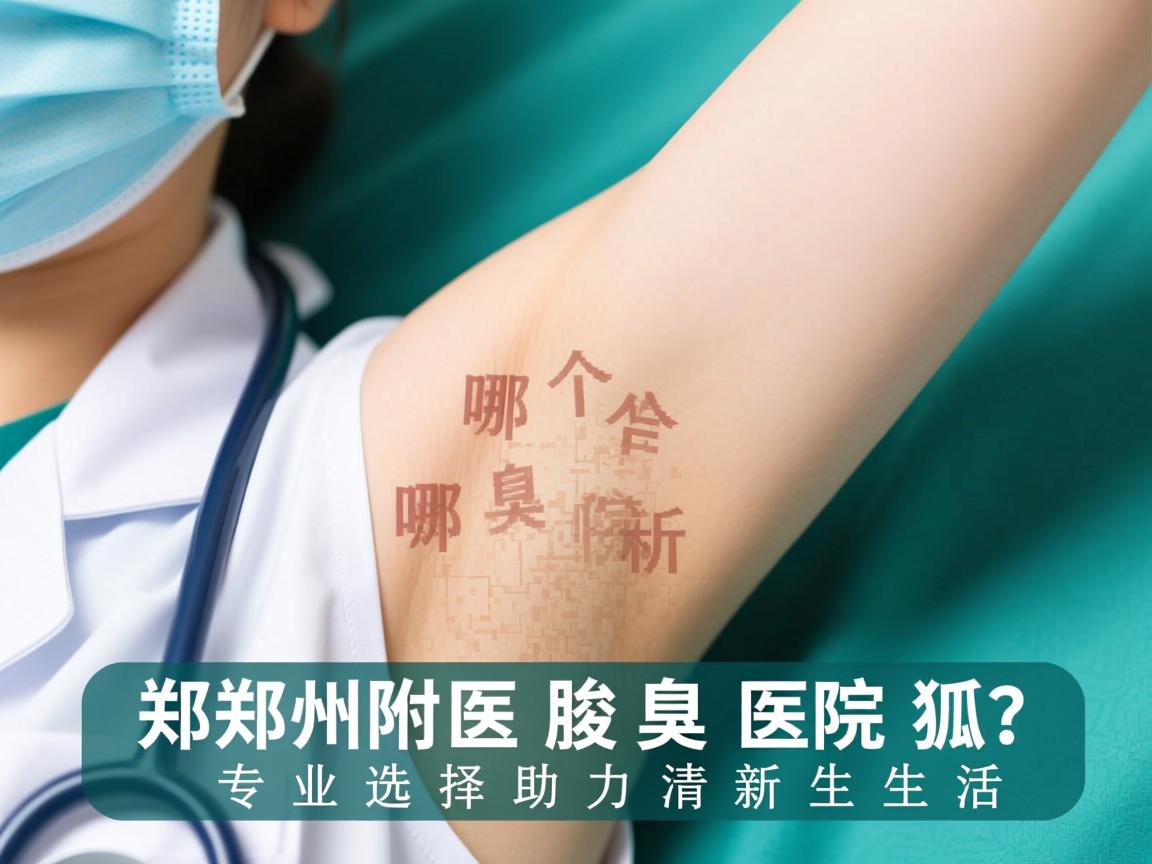 郑州附医腋臭医院解析,郑州哪个医院狐臭好,专业选择助力清新生活 郑州附医腋臭医院解析,郑州哪个医院狐臭好,专业选择助力清新生活