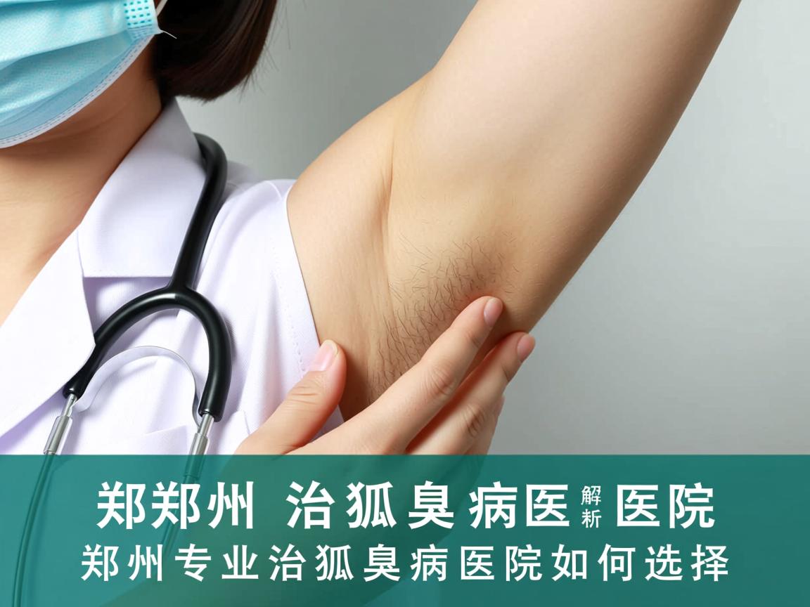 郑州治狐臭病的医院解析，郑州专业治狐臭病的医院如何选择