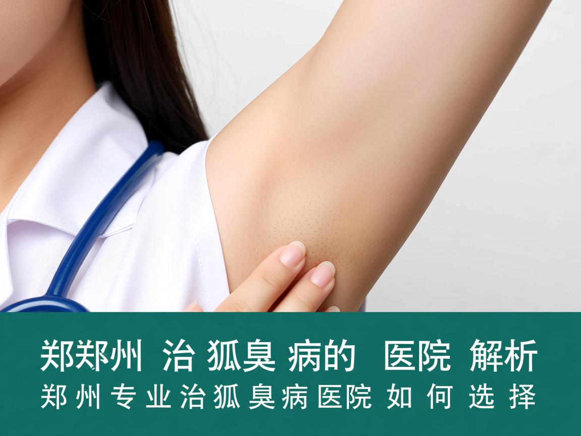 郑州治狐臭病的医院解析，郑州专业治狐臭病的医院如何选择