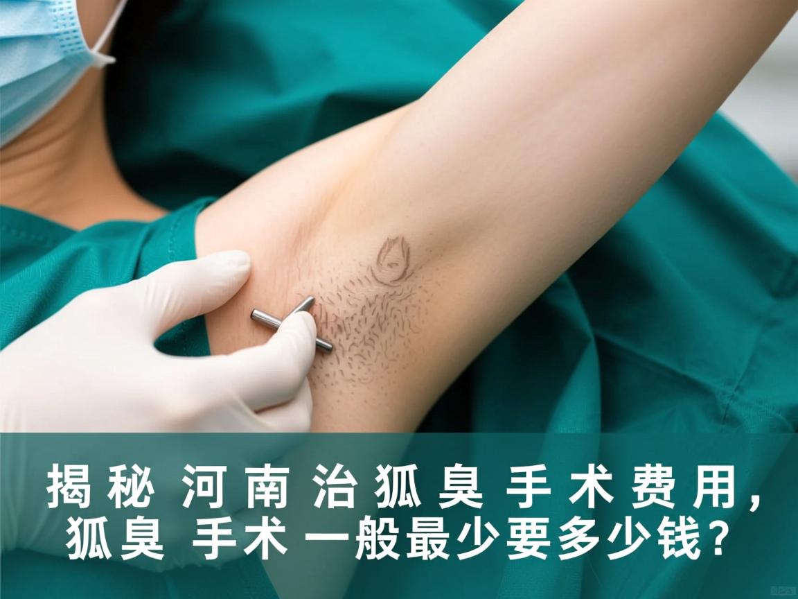 揭秘河南治狐臭手术费用,狐臭手术一般最少要多少钱? 揭秘河南治狐臭手术费用,狐臭手术一般最少要多少钱?