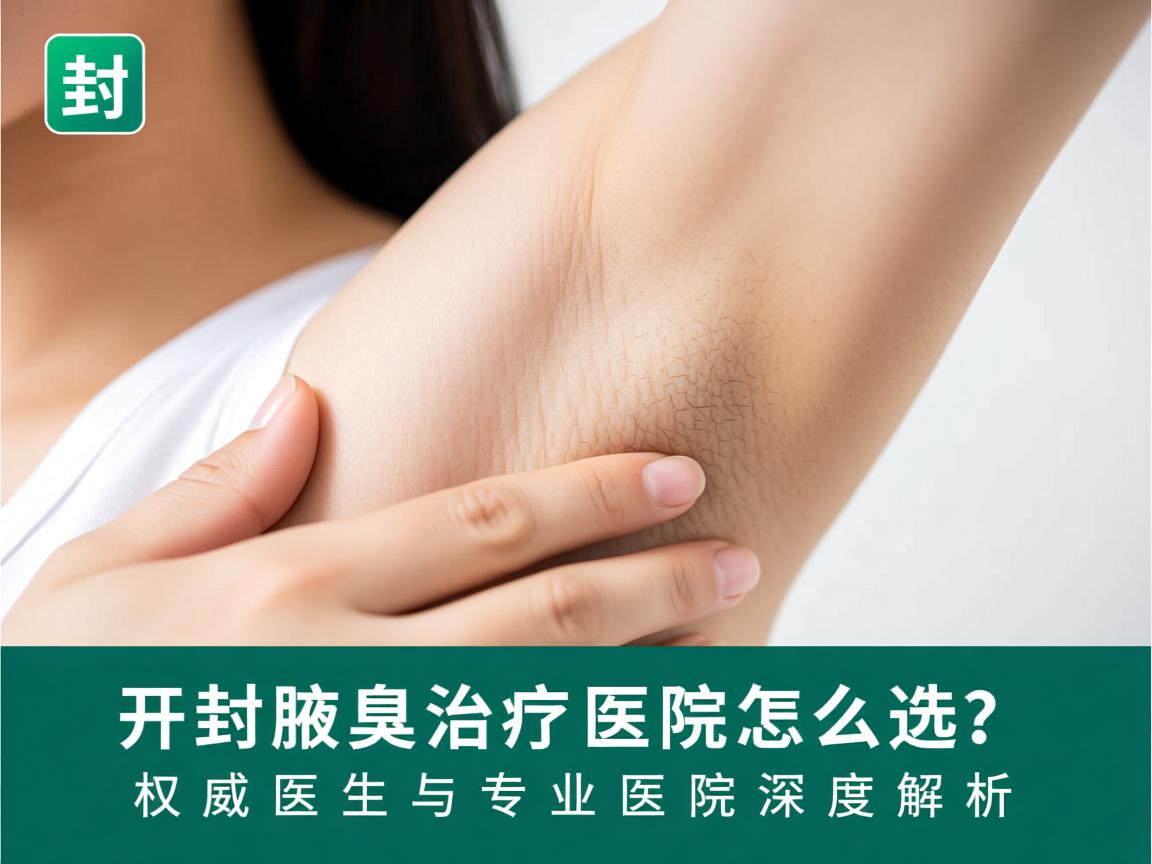 开封腋臭治疗医院怎么选?权威医生与专业医院深度解析 开封腋臭治疗医院怎么选?权威医生与专业医院深度解析