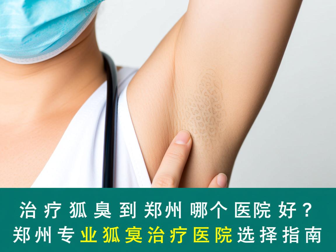治疗狐臭到郑州哪个医院好？郑州专业狐臭治疗医院选择指南