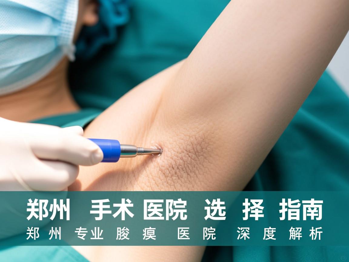 郑州腋臭手术医院选择指南,郑州专业腋臭医院深度解析 郑州腋臭手术医院选择指南,郑州专业腋臭医院深度解析
