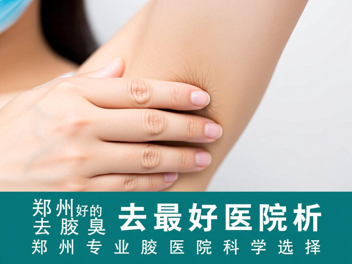 郑州去腋臭最好的医院解析，郑州专业腋臭医院的科学选择