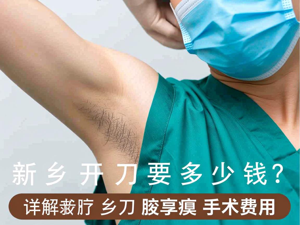 新乡腋臭开刀要多少钱?详解新乡腋臭手术费用 新乡腋臭开刀要多少钱?详解新乡腋臭手术费用