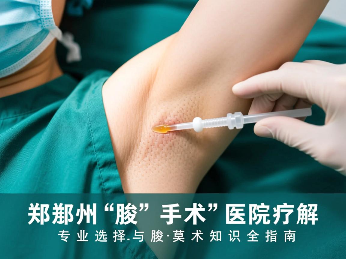 郑州腋臭手术医院解析,专业选择与腋臭手术知识全指南 郑州腋臭手术医院解析,专业选择与腋臭手术知识全指南