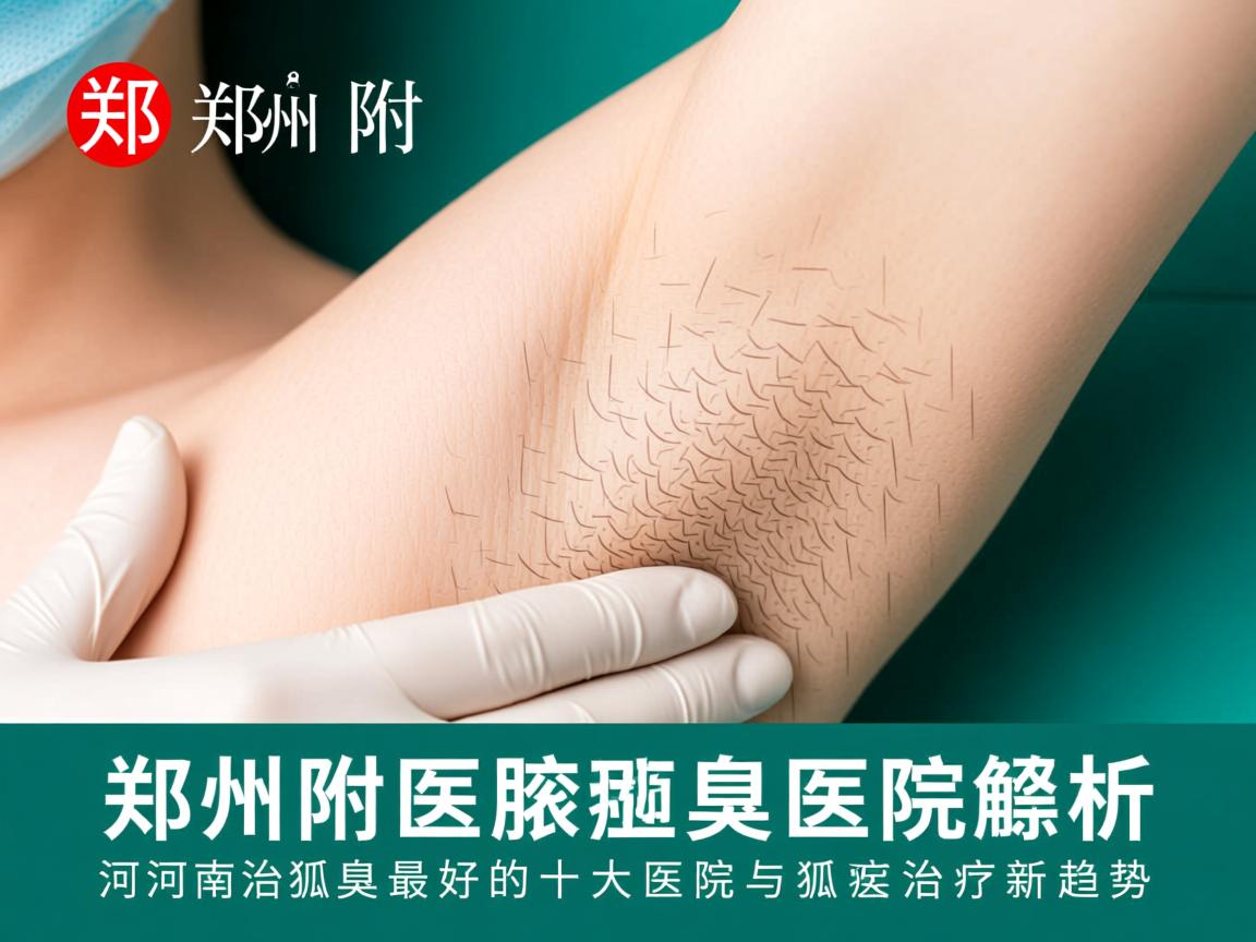 郑州附医腋臭医院解析，河南治狐臭最好的十大医院与狐臭治疗新趋势