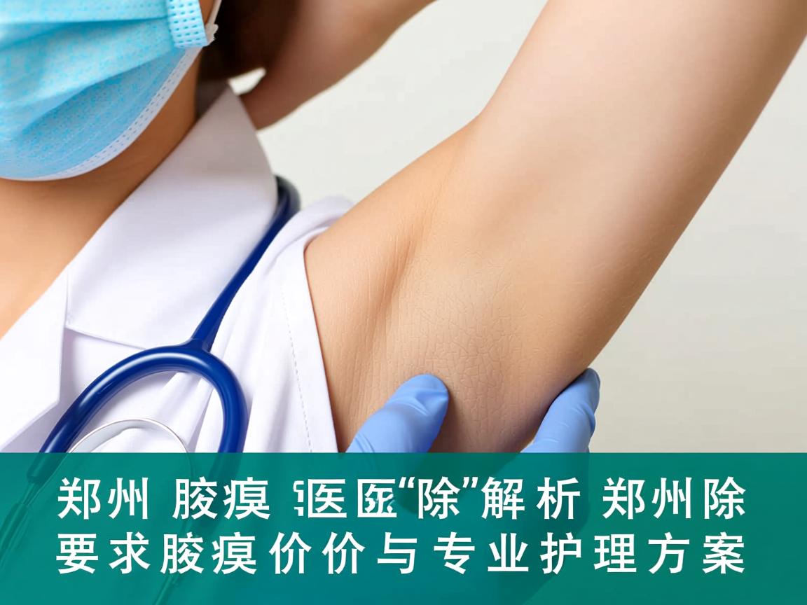 郑州腋臭医院解析，郑州除腋臭价格与专业护理方案