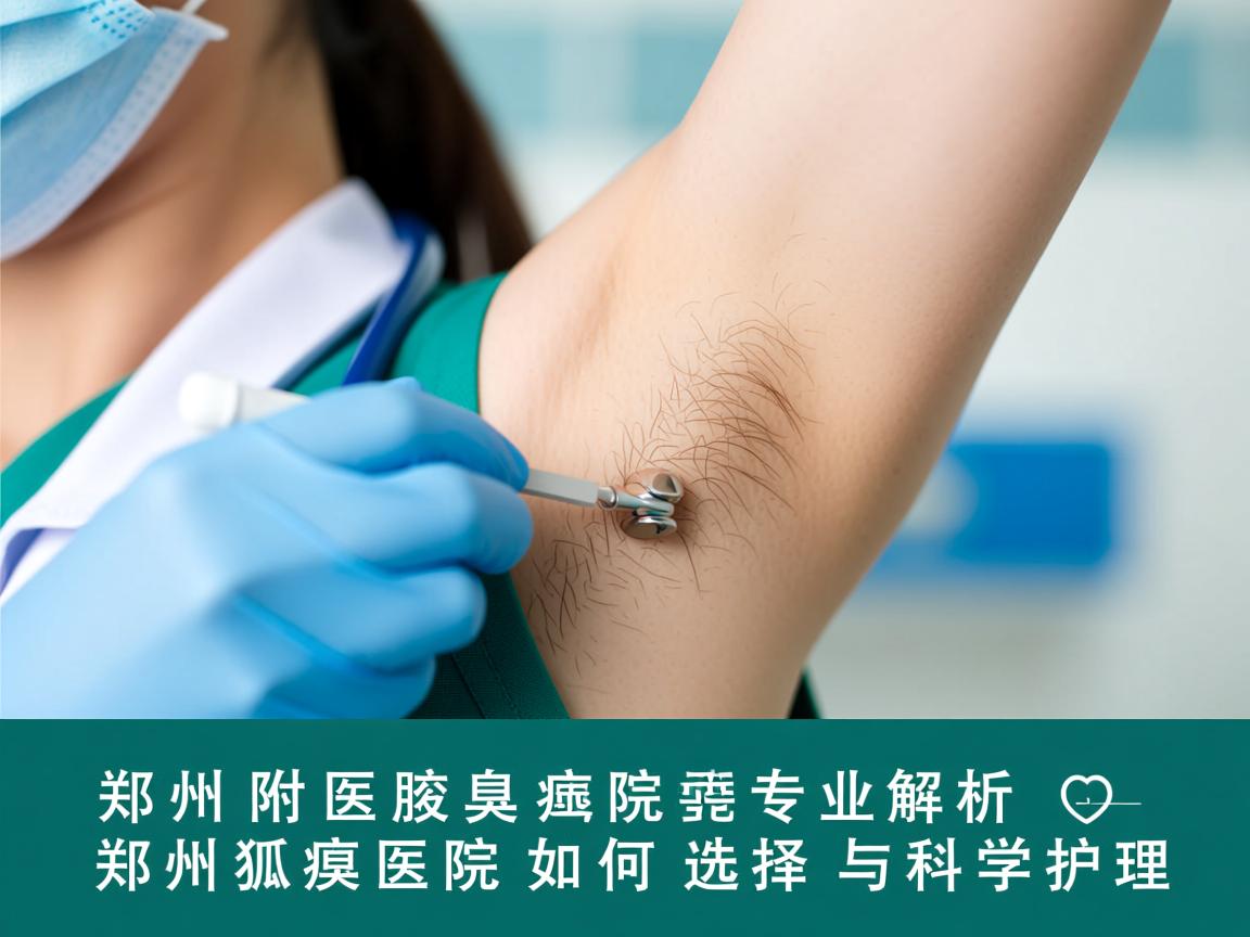 郑州附医腋臭医院专业解析，郑州狐臭医院如何选择与科学护理