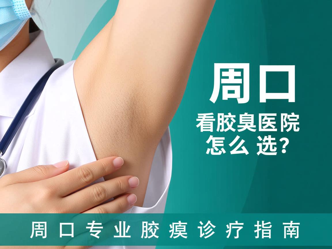 周口看腋臭医院怎么选？周口专业腋臭诊疗指南