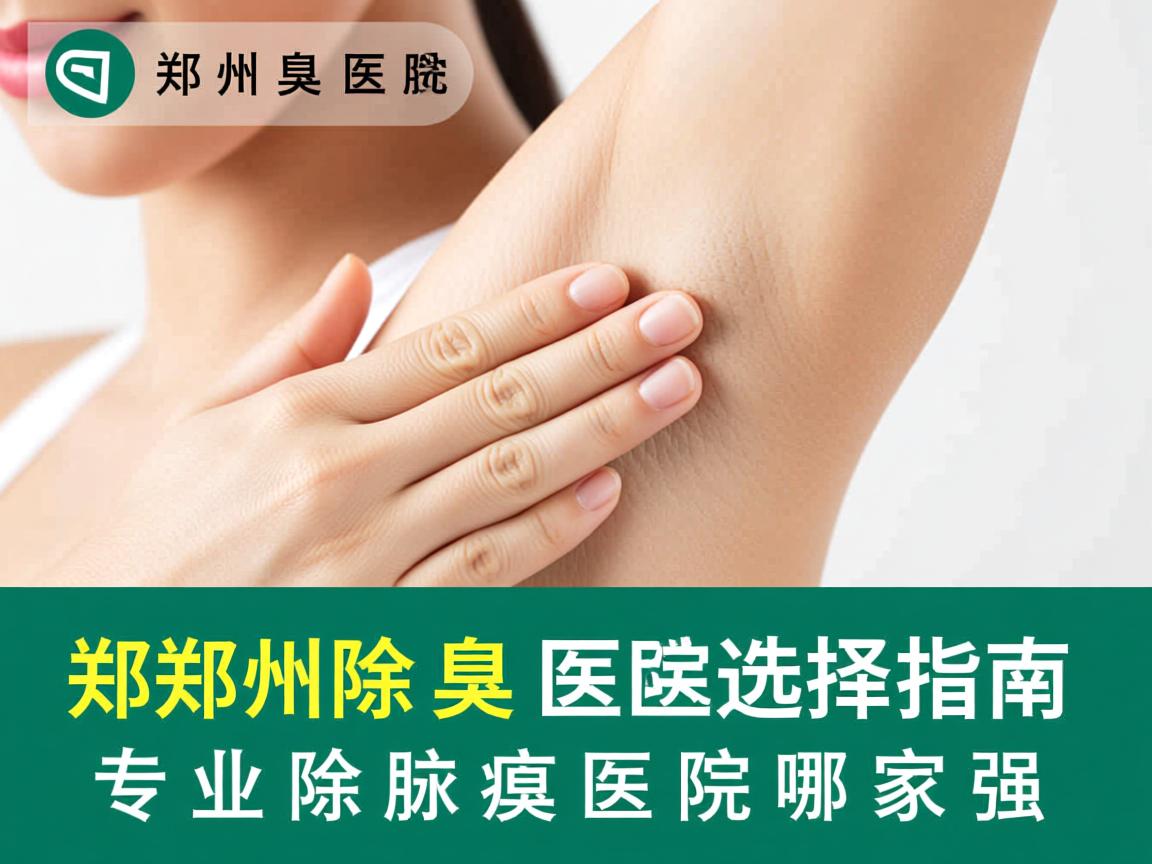 郑州除腋臭医院选择指南，专业除腋臭医院哪家强