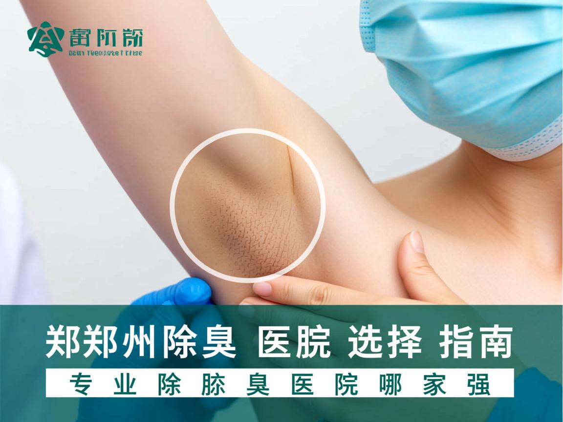 郑州除腋臭医院选择指南，专业除腋臭医院哪家强