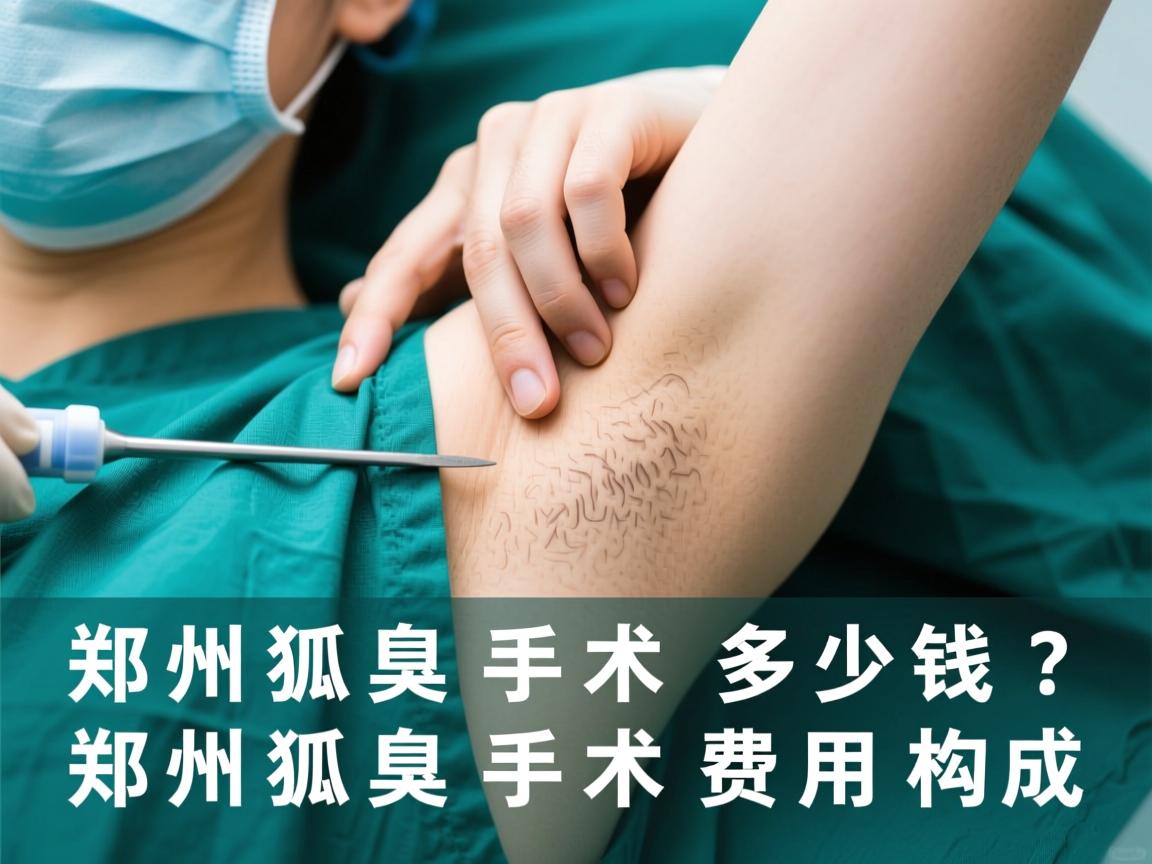 郑州狐臭手术多少钱？深度解析郑州狐臭手术费用构成