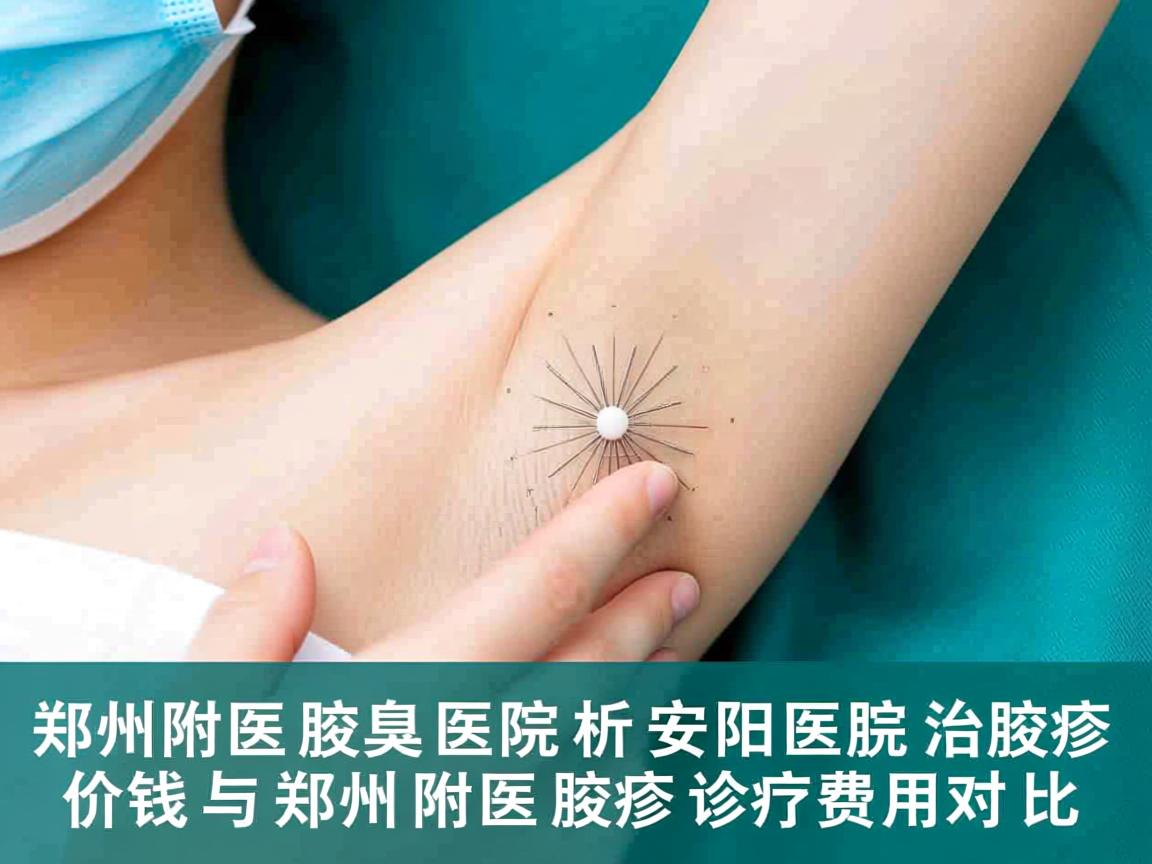 郑州附医腋臭医院解析，安阳医院治腋臭价钱与郑州附医腋臭诊疗费用对比