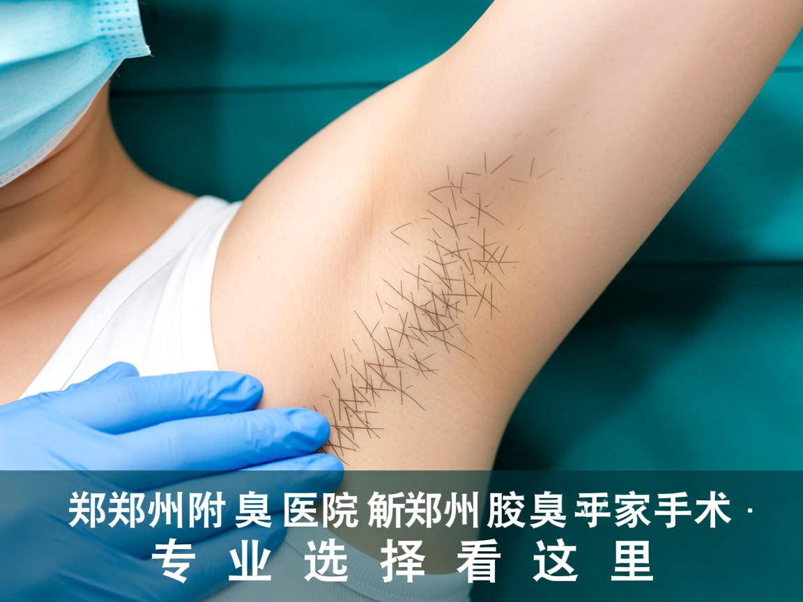 郑州附医腋臭医院解析，郑州腋臭手术哪家好，专业选择看这里
