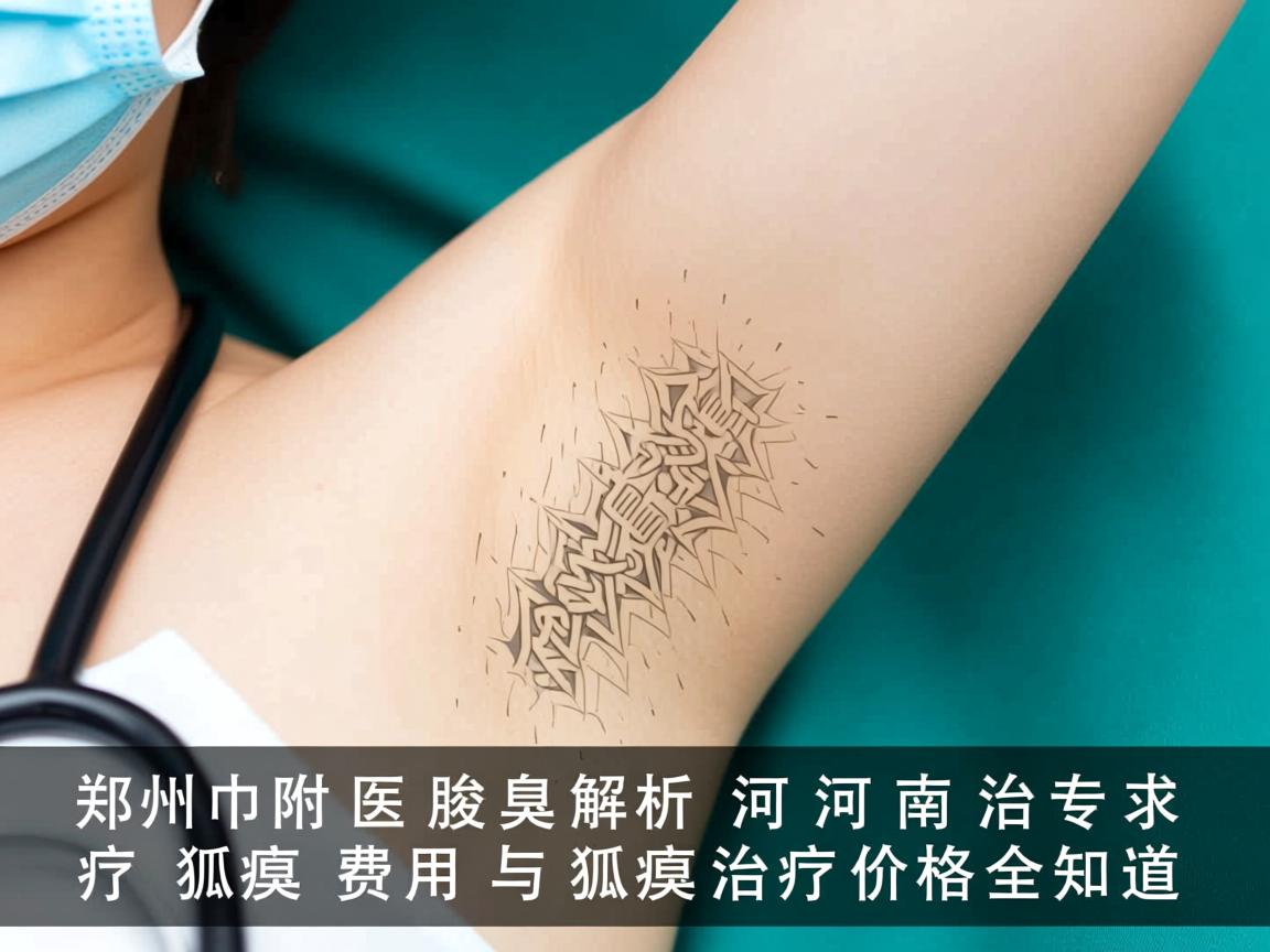 郑州附医腋臭解析，河南治疗狐臭费用与狐臭治疗价格全知道