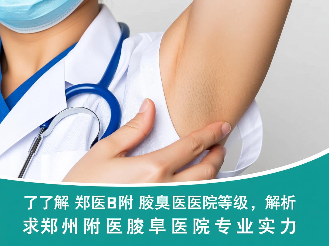 了解郑州附医腋臭医院等级，解析郑州附医腋臭医院专业实力