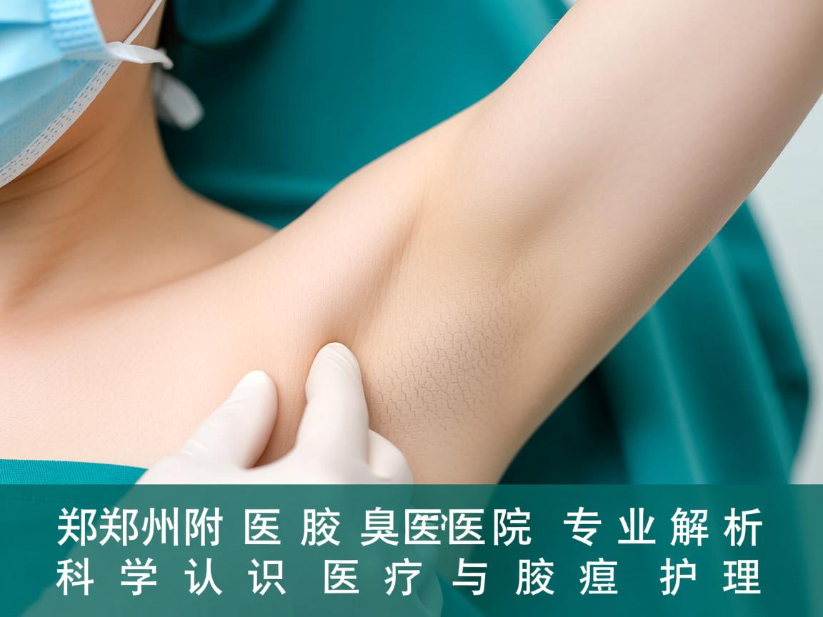 郑州附医腋臭医院专业解析，科学认识腋臭医疗与腋臭护理