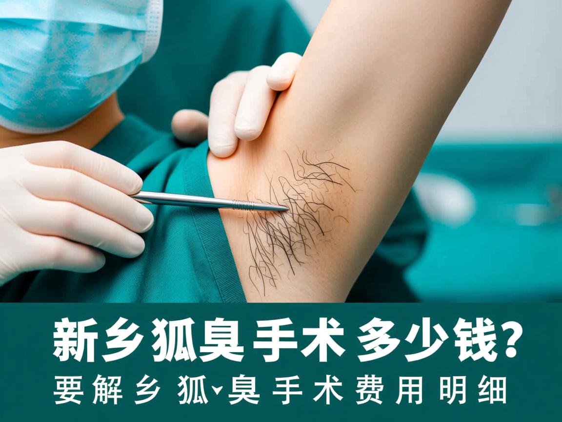 新乡狐臭手术多少钱？解析新乡狐臭手术费用明细