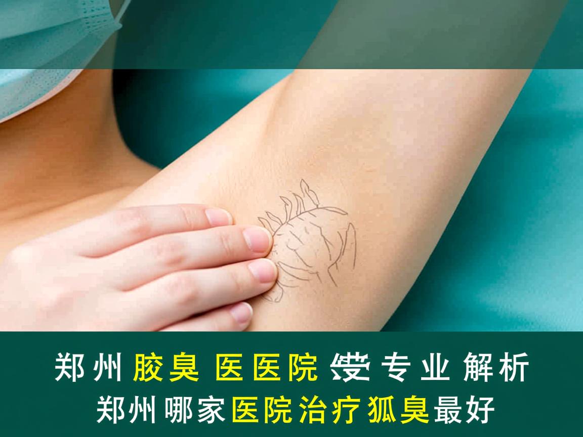 郑州腋臭医院专业解析，郑州哪家医院治疗狐臭最好
