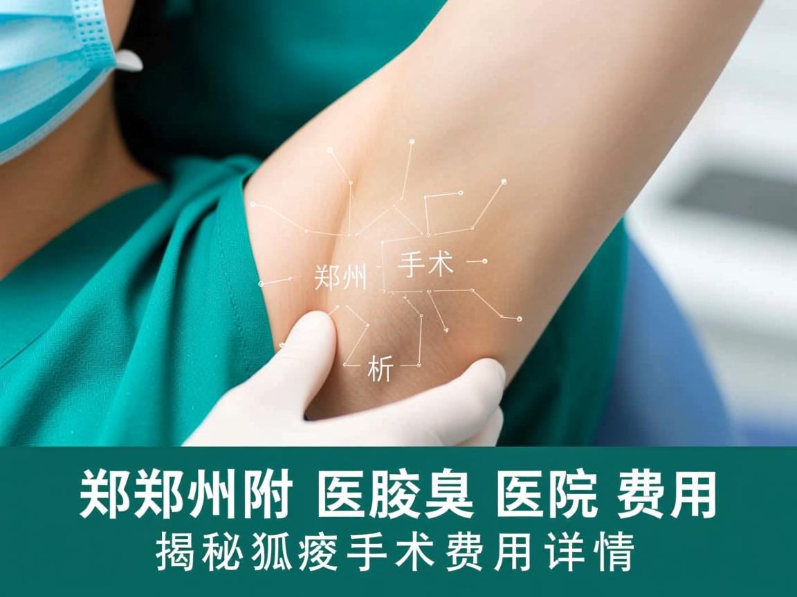 郑州附医腋臭医院解析，郑州狐臭手术费用，揭秘狐臭手术费用详情