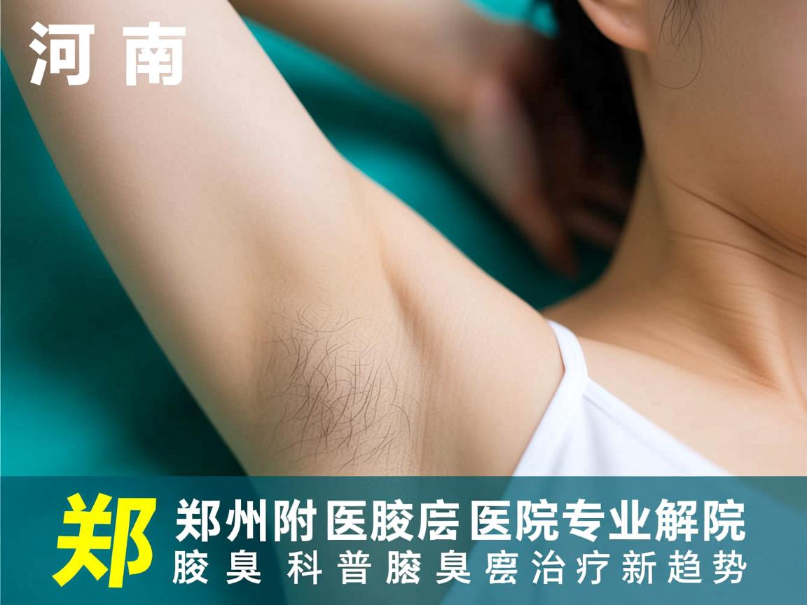 河南去腋臭医院专业解读，郑州附医腋臭医院科普腋臭治疗新趋势
