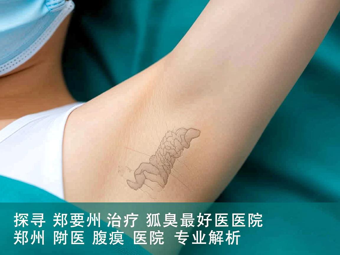 探寻郑州治疗狐臭最好医院，郑州附医腋臭医院专业解析
