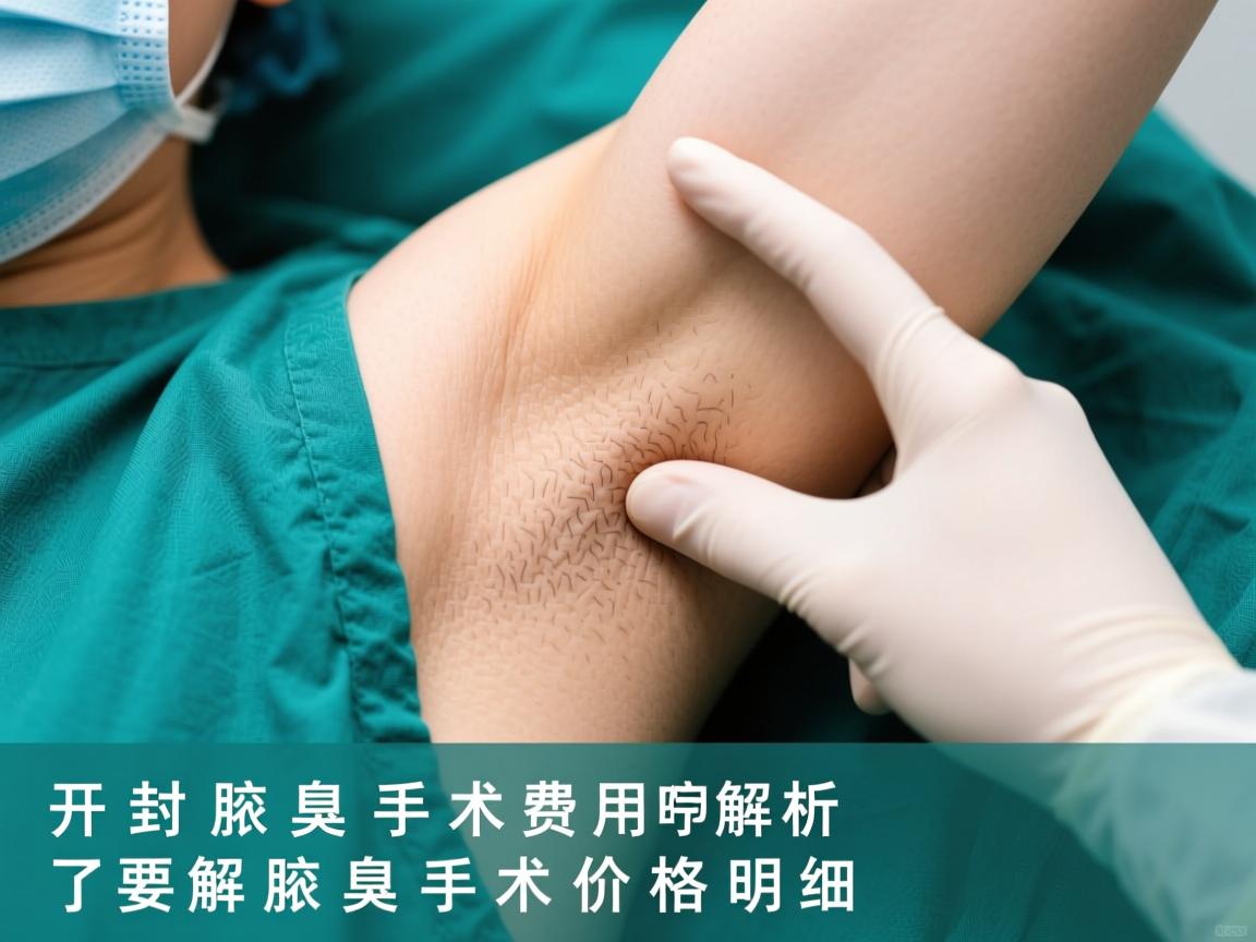 开封腋臭手术费用解析，了解腋臭手术价格明细