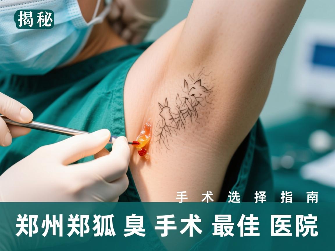 郑州狐臭手术选择指南，揭秘郑州狐臭手术最佳医院