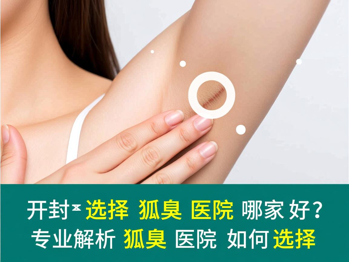 开封选择狐臭医院哪家好？专业解析狐臭医院如何选择