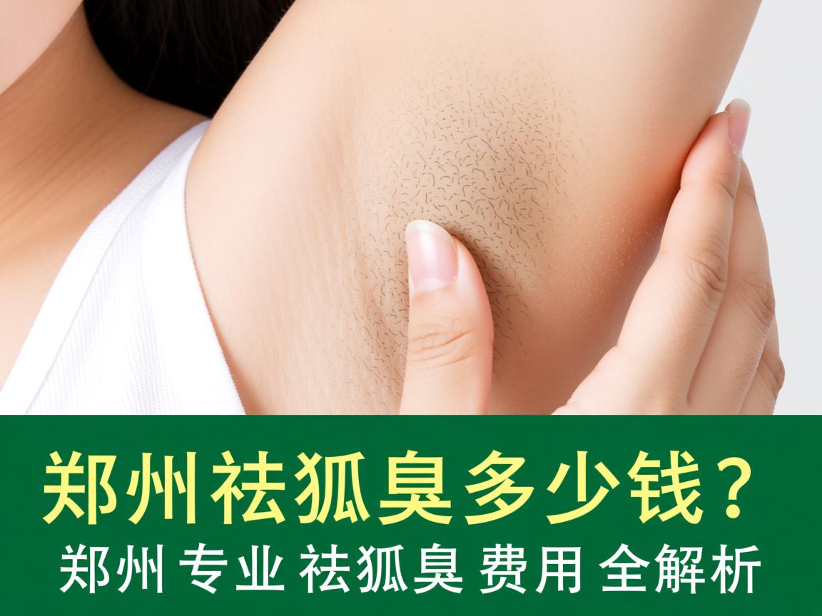 郑州祛狐臭多少钱？郑州专业祛狐臭费用全解析