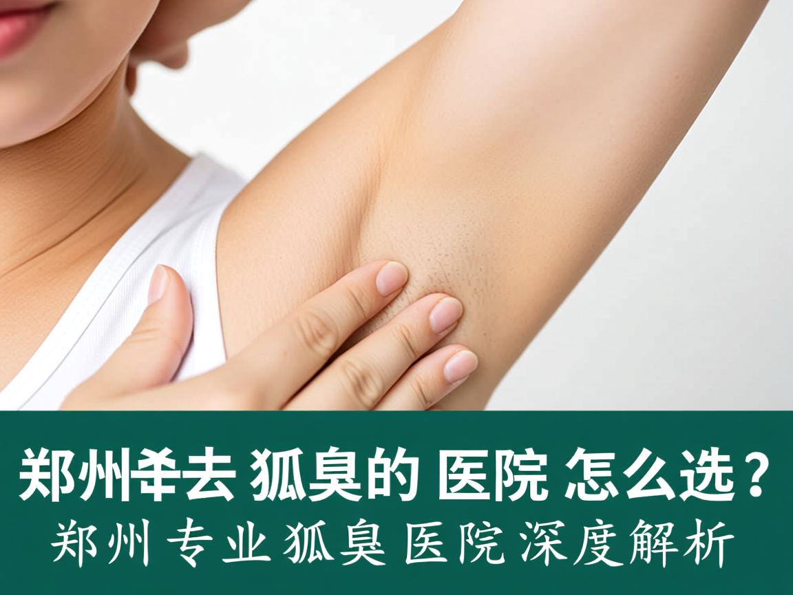 郑州去狐臭的医院怎么选？郑州专业狐臭医院深度解析