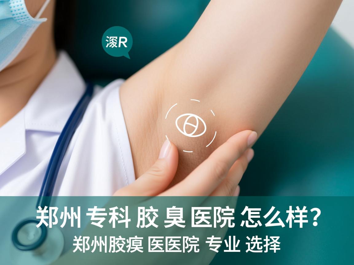 郑州专科腋臭医院怎么样？深度解析郑州腋臭医院的专业选择