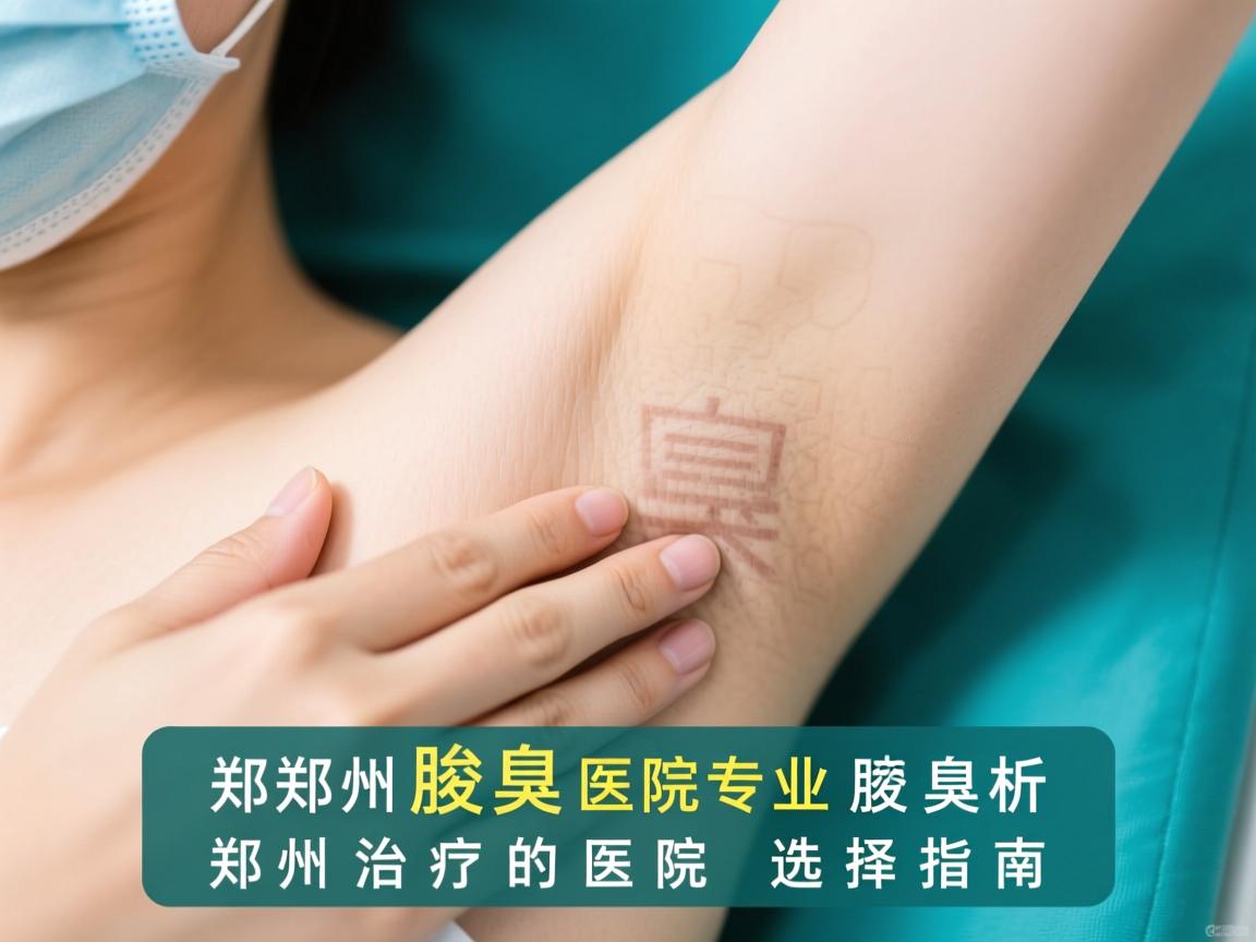 郑州腋臭医院专业解析，郑州治疗腋臭的医院选择指南