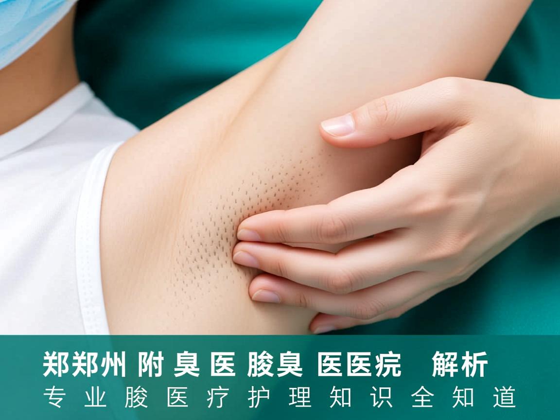 郑州附医腋臭医院解析，专业腋臭医疗护理知识全知道