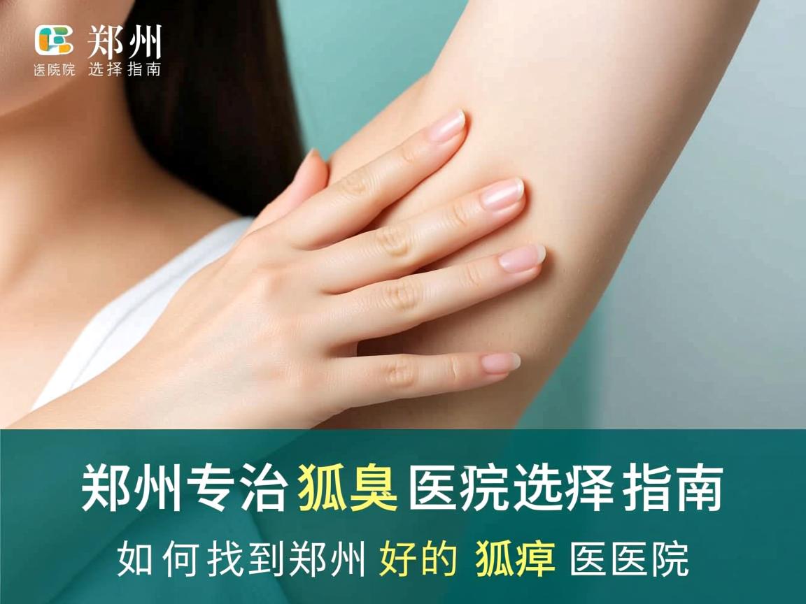 郑州专治狐臭医院选择指南，如何找到郑州好的狐臭医院