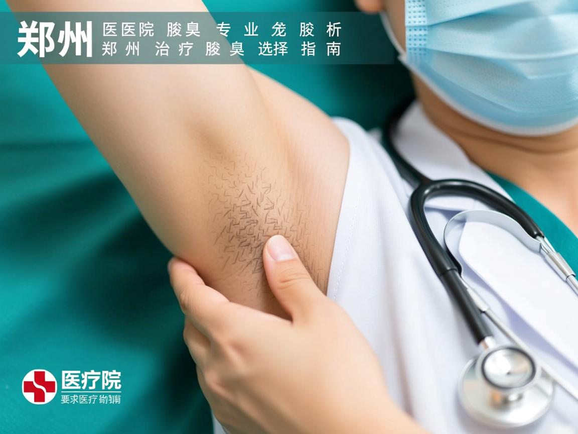 郑州腋臭医院专业解析，郑州治疗腋臭的医院选择指南