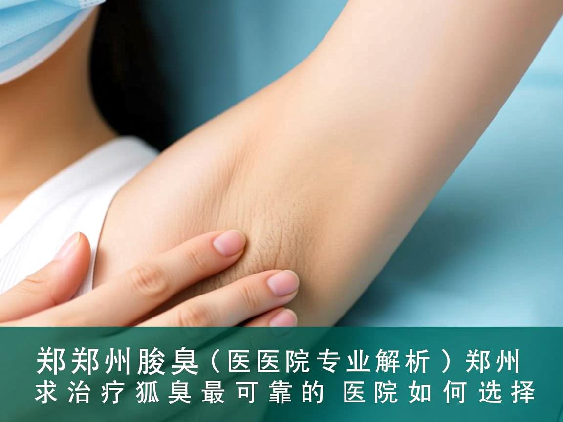 郑州腋臭医院专业解析，郑州治疗狐臭最可靠的医院如何选择
